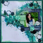 Kaisercraft Paper Blooms SEA BREEZE Flowers 10pc - Image 2