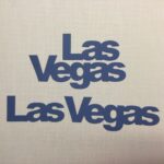 Scrapbooksrus LAS VEGAS DieCut Die Cut Title 2pc - Image 8