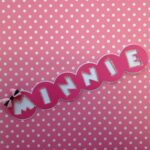 Disney 3D MINNIE BORDERS 2 Scrapbook Title Scrapbooksrus - Image 5