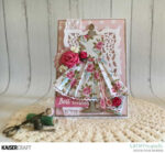 Kaisercraft Miss Betty Collection SEWN 12"X12" Scrapbook Sheet - Image 3