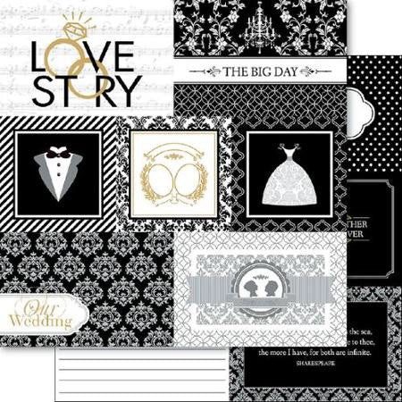 image_78910cf2-5ab6-42b9-a4fe-fcf7d3a88d61.jpg Bella! Blvd Celebrate SNIPPETS 12x12 Paper - Image 1