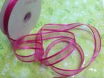 May Arts 5/8" Sheer Organza Satin Edge Ribbon 1yrds - Image 18