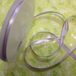 May Arts 1/4" SILVER EDGE SATIN Ribbon - Image 4