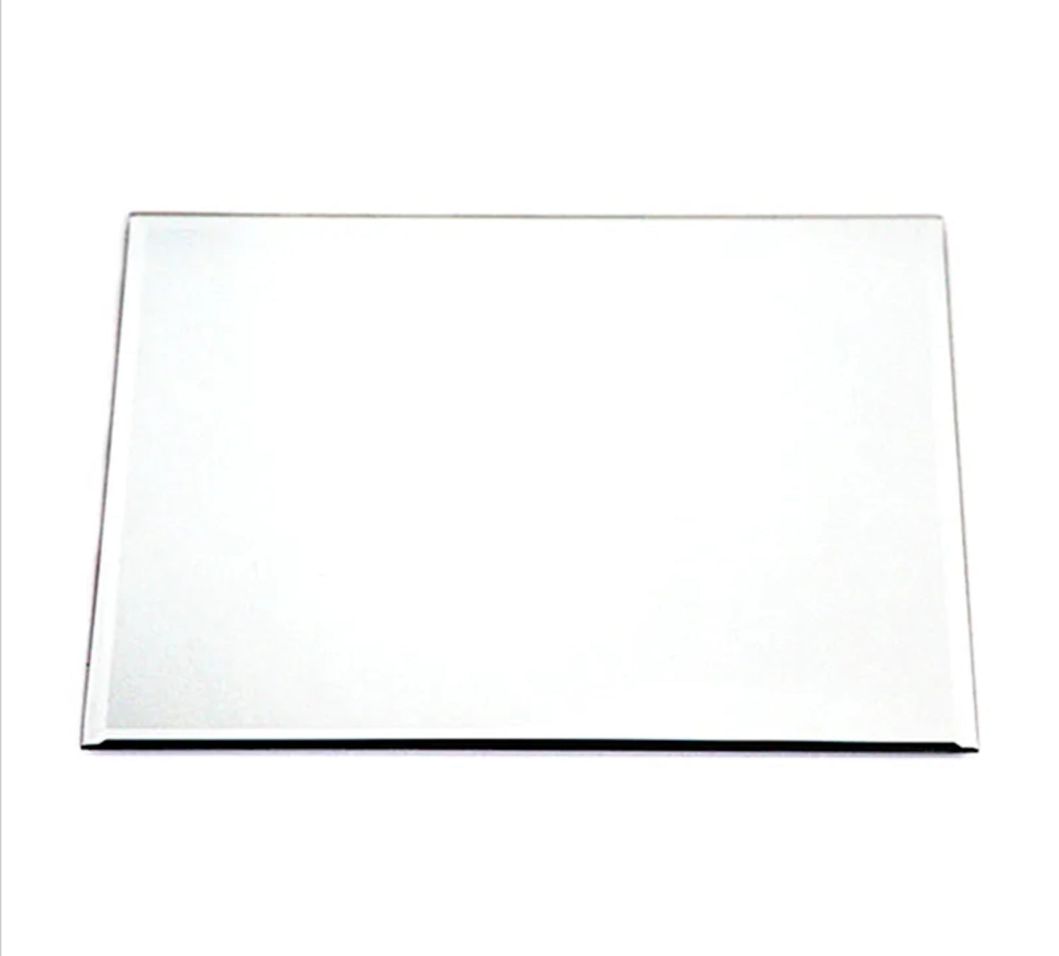 image_79df1b1c-1bb4-444f-9c1f-41ecbaec467e.jpg Glass Square Beveled Edge MIRROR 12”X12” - Image 1