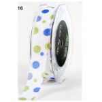 May Arts 7/8" Grosgrain Bubble Dot Ribbon 1 yard - Image 3