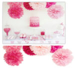 Kaisercraft Tissue Paper Pom Poms FAIRY FLOSS Pink - Image 2
