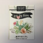 Mini Craft Sticker LAS VEGAS LOVE Scrapbook Customs
