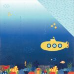 Echo Park UNDER THE SEA Scrapbook Paper Kit 12”X12” 10pc - Image 4