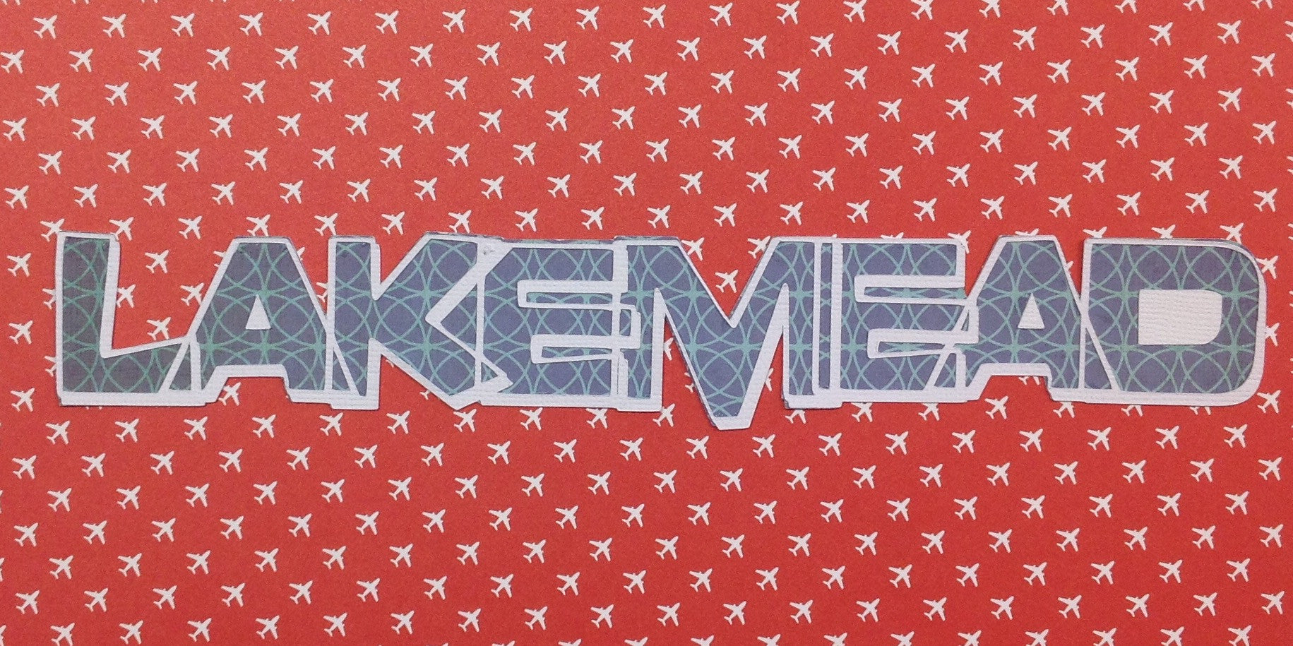 image_7d28561f-578d-4e24-b212-8721afaff799.jpeg LAKEMEAD Laser Die Cuts Travel Title 2"X10" 1pc - Image 1