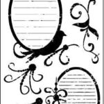 BoBunny TWEET TWEET Black Rubon Rub-Ons clearance