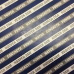 HOOVER DAM DIAGONAL Custom 12"X12" Scrapbook Travel Paper 36564 LV