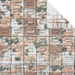 Fabscraps INDUSTRIAL PAINT CHIC Collection 12X12 Paper - Image 2