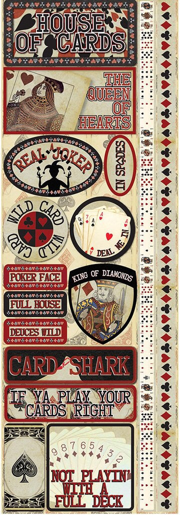 image_7f08dc48-3ac9-4ada-8f0a-8e57f7943319.jpg Reminisce Signature Series HOUSE OF CARDS Casino Stickers 16pc - Image 1