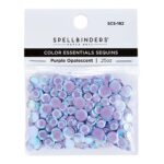 Spellbinders Color Essentials SEQUINS PURPLE OPALESCENT