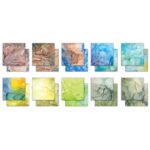 Craft Consortium Ink Drops EARTH 12”X12” Premium Paper Pad - Image 2