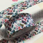 Francesca Floral Grosgrain Ribbon 1 yard - Image 2