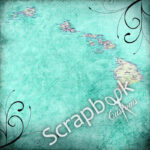 HAWAII TRAVEL 12"X12" Scrapbook Customs Paper