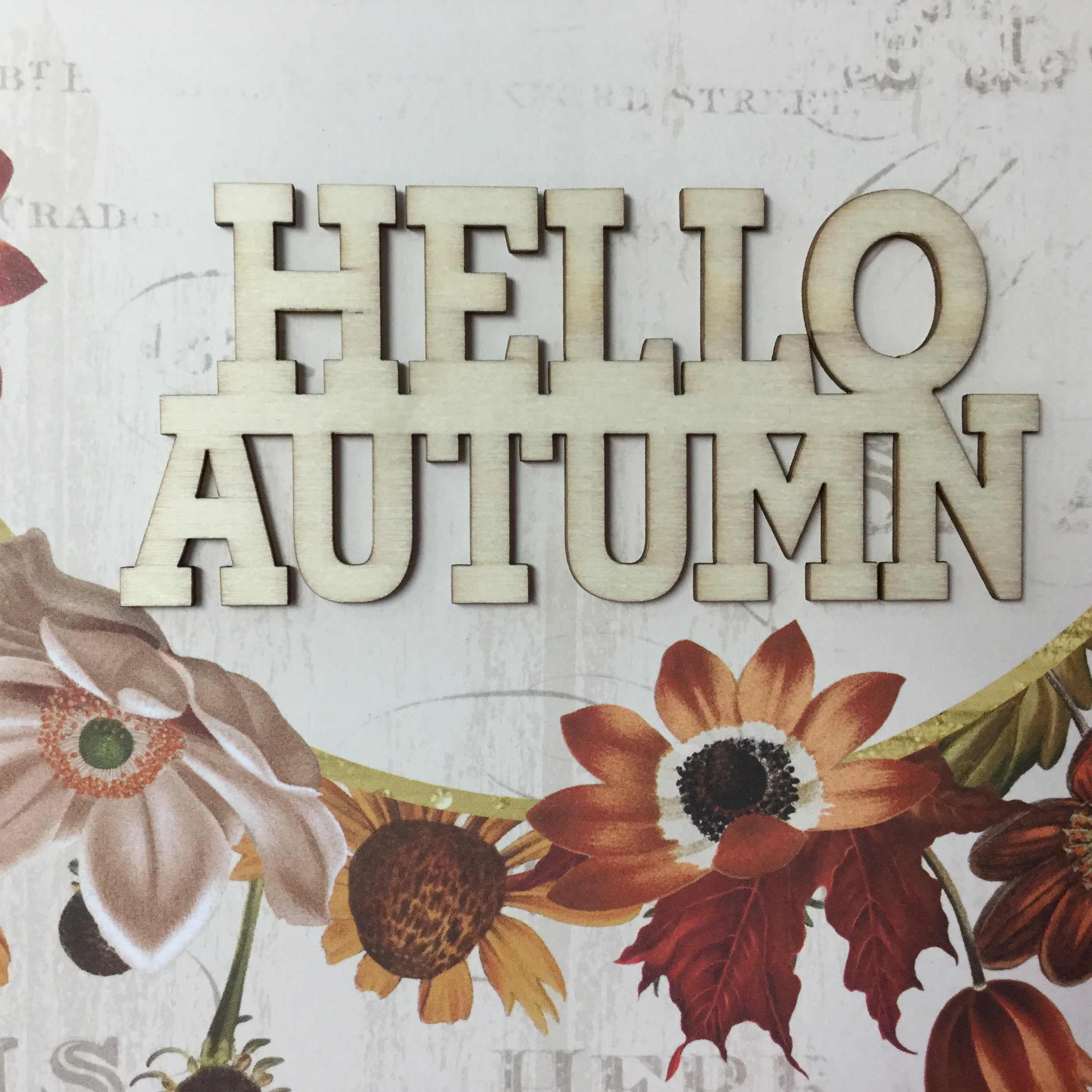 image_83a23404-e079-4140-babb-c2be0db134f2.jpg Wooden Harvest Titles HELLO AUTUMN Wood Word 1pc - Image 1