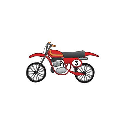 image_83dc1cfd-9766-49f7-932a-9ab015c5d768.jpg Imaginisce Snag 'em MOTORCYCLE Travel Clear Acrylic Stamps - Image 1