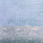 StoryTellers Paper AQUA WAVE 12"X12" Cardstock Scrapbook 2pc