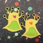 ALIEN MONSTER 3D Die Cut Scrapbook Embellishment - Image 3