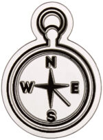 Imaginisce Snag 'em COMPASS Travel Clear Acrylic Stamps - Image 2