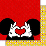 MAGICAL HEART HANDS DS 12"X12" Scrapbook Paper