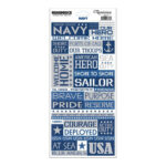 Military Reminisce NAVY Signature Series Stickers