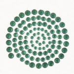 Kaisercraft BLUE RHINESTONES Self Adhesive 100 pieces