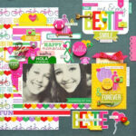 Echo Park BEST FRIENDS FOREVER Accent Stickers - Image 2
