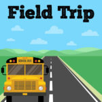 FIELD TRIP School Bus 12"X12" Scrapbook Paper - Image 2