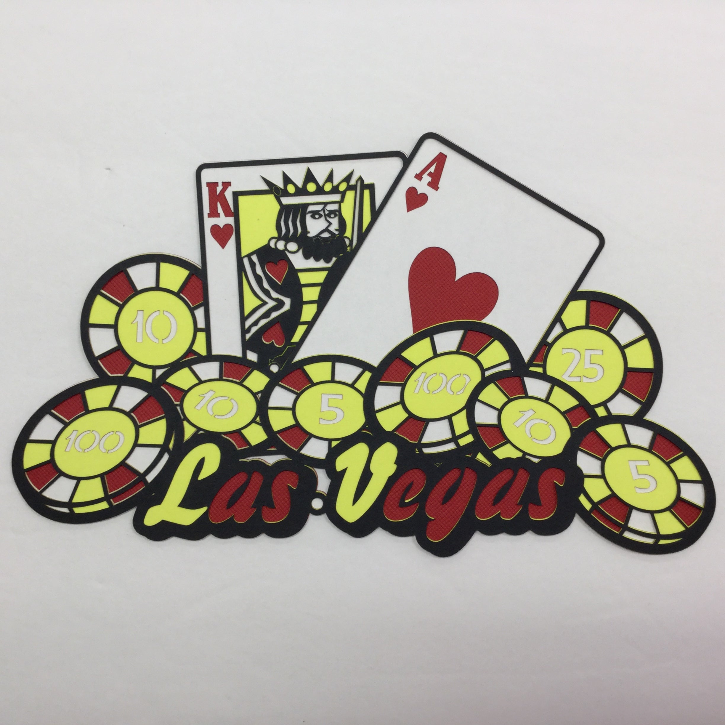 image_8a81f745-3894-4258-81bd-b90e2e1a38d6.jpg LAS VEGAS CARDS CHIPS Poker LasVegas Laser Cut Diecut LV - Image 1