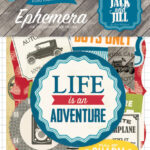 Echo Park Jack & Jill BOY EPHEMERA Die Cuts 33pc