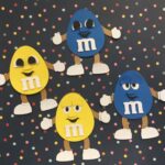 Las Vegas M&M’s PEANUT Scrapbook Candy DieCut