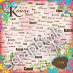 Page Kit Scrapbook HAWAII PARADISE KAUAI - Image 3