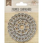 Little Birdie Primed Chipboard BLOOMING 1pc