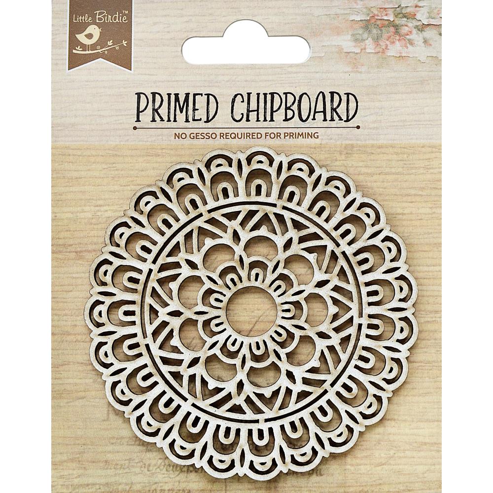 image_8c5be13c-5cde-412f-be3a-a53467396549.jpg Little Birdie Primed Chipboard BLOOMING 1pc - Image 1