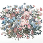 49 and Market Vintage Artistry TRANQUILITY LASER CUT WILDFLOWERS 83pc - Image 3