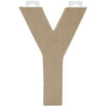 Darice Paper Mache Alphabet Letters V-Z 5.5"X8" - Image 4