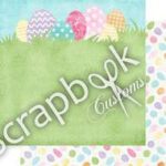 BUNCHES OF EGGS Scrapbook Customs 12X12 Paper Collection