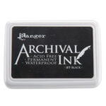 Ranger JET BLACK Permanent Waterproof Archival Ink