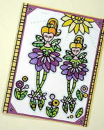 Elizabeth Craft LITTLE CUTIES GOLD Peel Off Stickers 2561 - Image 2