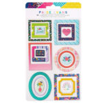 Paige Evans Blooming Wild MINI FRAMES Stickers 18pc - Image 2