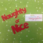 NAUGHTY OR NICE Custom Die Cuts Christmas Title - Image 2