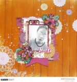 Kaisercraft Bombay Sunset PARTY 12"X12" Scrapbook Sheet - Image 5