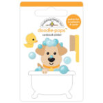 Doodlebug Doodle-Pops RUB-A-DUB Stickers DoodlePops 3D 5pc - Image 2