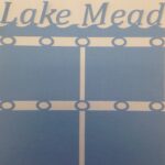 LAKE MEAD Scrapbook Travel Diecut Page