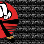 KARATE GO BIG LEFT 12"X12" Sports Cardstock Paper
