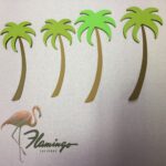 PALM TREE 3D Layered Diecut Scrapbook Embellishment - Image 2