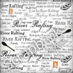 RIVER RAFTING LIVE FOR Scrapbook Customs 1 Sports Sheet